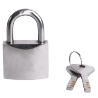 轩方程 XFCSJ-21 铜电镀 40mm 叶片锁 挂锁 (计价单位:个) 银色