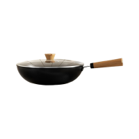 炊大皇炒锅22cm不易粘锅不易生锈古法传世铁锅CDH-GTD225