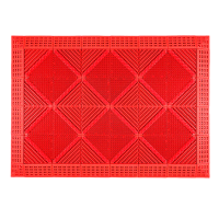 入户地垫进门垫室外拼接商用三合一防滑除尘脚垫 单刷红120*180cm