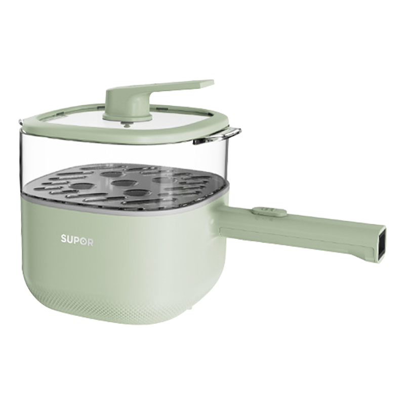 苏泊尔(SUPOR)电煮锅 小电锅 电热锅 多功能电蒸锅 电炒锅一体 学生宿舍火锅2.6L多用途H2020FK842A