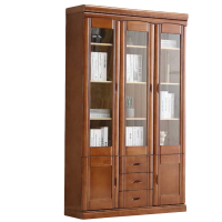 铭思达实木书柜120*38*200cm台