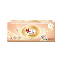 心相印3层100抽软包纸抽餐巾纸面纸整箱家用心心相印实惠装 24包整箱