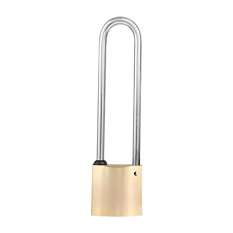 鹿顿 YC-LDLK15 90mm*35mm 梅花铜锁通开挂锁(计价单位:把)金色