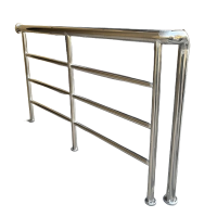 区南 白钢楼梯扶手 护栏 可定制 米