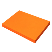 章楷A4彩色复印纸打印纸 70g橘红色 包