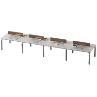 铭思达办公桌4.8米八人张