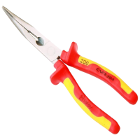 力易得(ENDURA) VDE双色绝缘弯嘴钳 E5391 6”