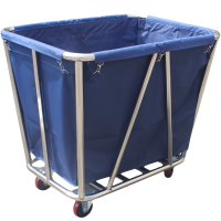 豫龙都 布草车 蓝色 个