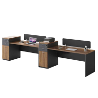 铭思达屏风工位并排两人张