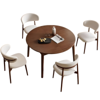 豫龙都 餐桌椅 一桌四椅 套