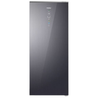 海尔(Haier)立式无霜冰柜210L容量一级能效电脑温控冷藏冷冻保鲜-30度深冷速冻立式冷冻柜 BD-210WGHSF