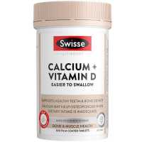 swisse钙片+维生素D片迷你片300粒/瓶装 儿童成人老人孕妇补钙澳洲进口
