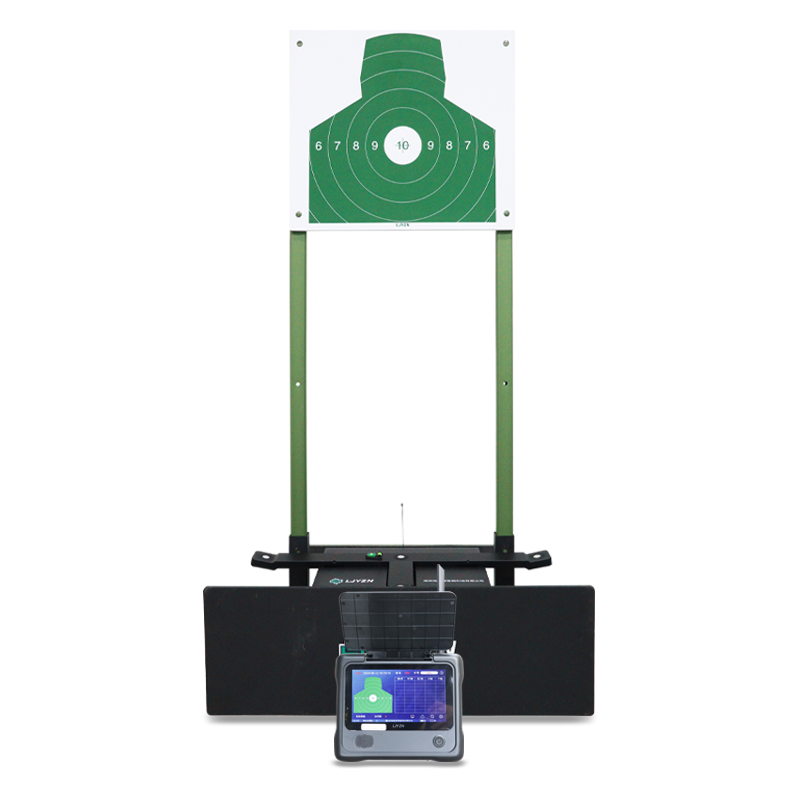 LJYZN自动起倒靶机报靶系统高精度超声波定位起倒靶机自动报靶系统实弹射击自动报靶系统器材自动报靶仪器新式激波自动起倒训