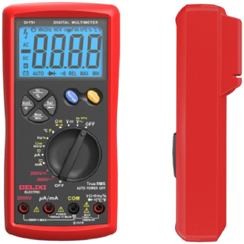 得力万用表 型号:1999 /600V 单位:个