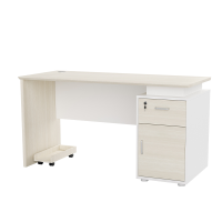双朗 办公桌 SL1126XS 1400*600*750mm 雪松色 张