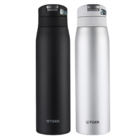 虎牌保温杯600ml轻巧弹盖磨砂漆面保温杯MCX-A601(颜色随机)