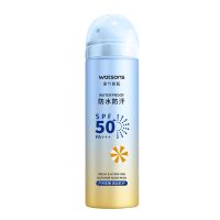 屈臣氏户外艳阳防水防晒喷雾SPF50+PA+++150毫升清爽防汗