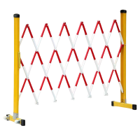 途务 玻璃钢伸缩围栏护栏 1.2m*5m 套