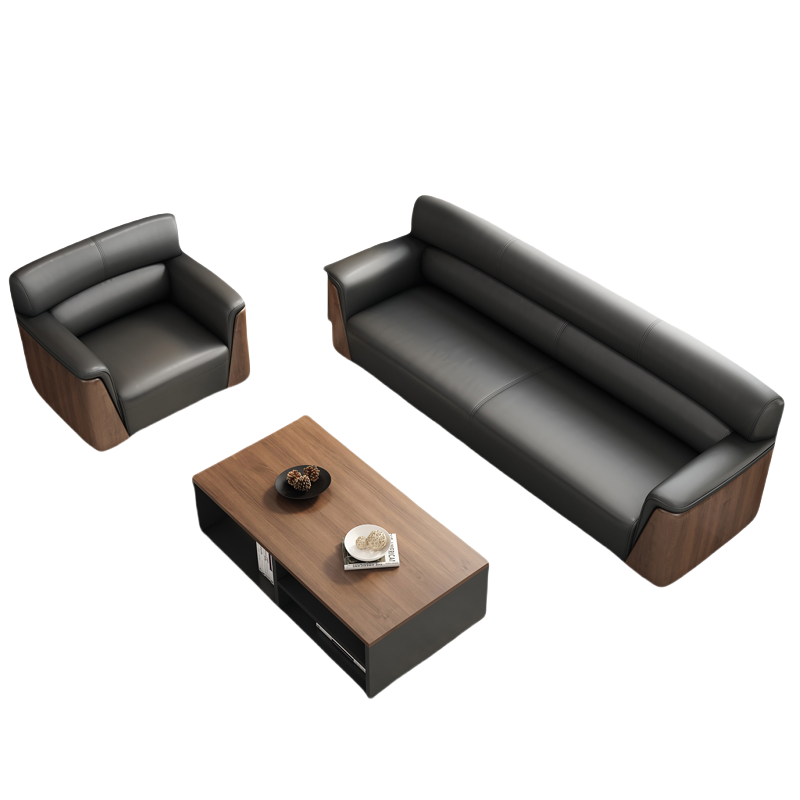 智叶舟沙发组合1900*810*850mm(1+3+长茶几)套