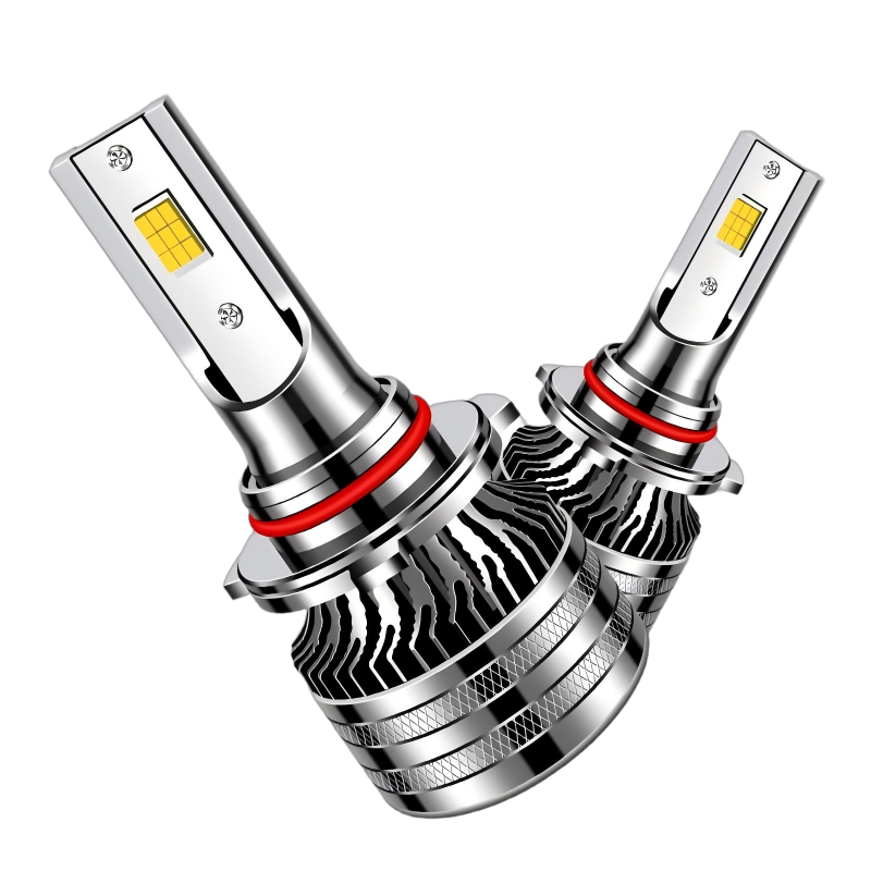 金电石 led汽车大灯激光超亮h7h1远近光h11灯泡h4一体9005透镜改装 G个