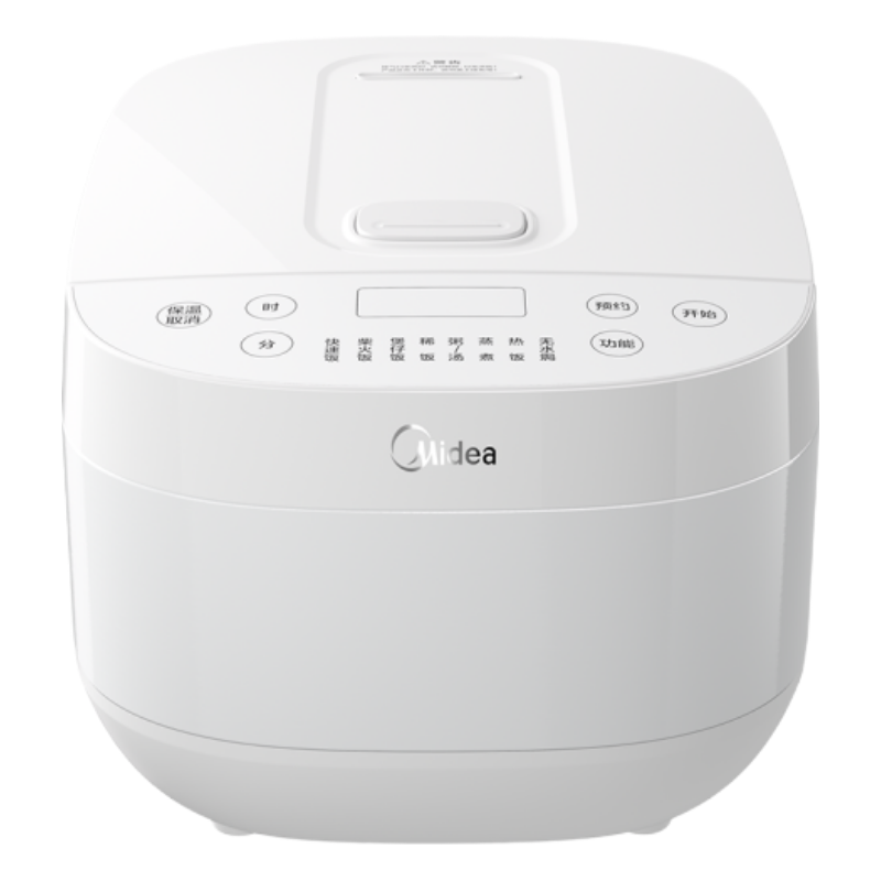 美的(Midea)电饭煲电饭锅3-4人家用4L大容量 20分钟快速饭多功能微压智能预约电饭煲MB-RE418
