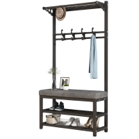 班龙衣帽架鞋凳B80个