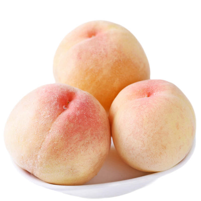 [空运发货]正宗江苏无锡阳山水蜜桃 单果 4-5两 8只 品尝装 可撕皮滴水软桃 新鲜水果 桃子孕妇儿童可食用