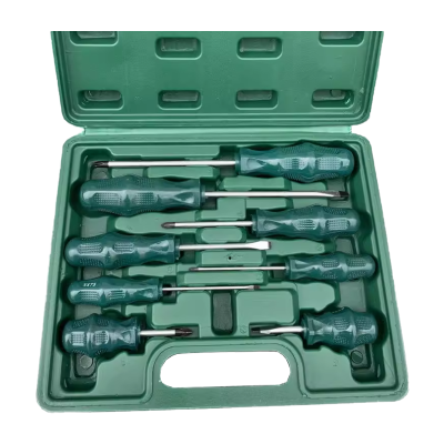 立伟铁牛螺丝刀塑盒八件套/套