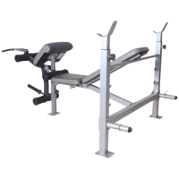 韦步WF-Q8家用多功能举重卧推架室内力量训练器械杠铃举重床单机