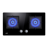 华帝(VATTI)燃气灶JZT-i10055B 台嵌两用双灶 嵌入式燃气灶 4.3kW大火力 天然气