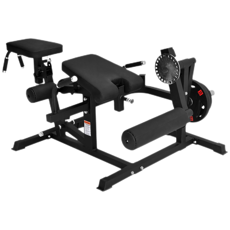 韦步FLT004坐式大腿屈伸卷腹背肌伸展卧姿弯腿多功能合一训练器械单机款