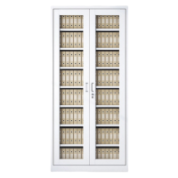 智叶舟文件柜通玻8层850*390*1800mm个