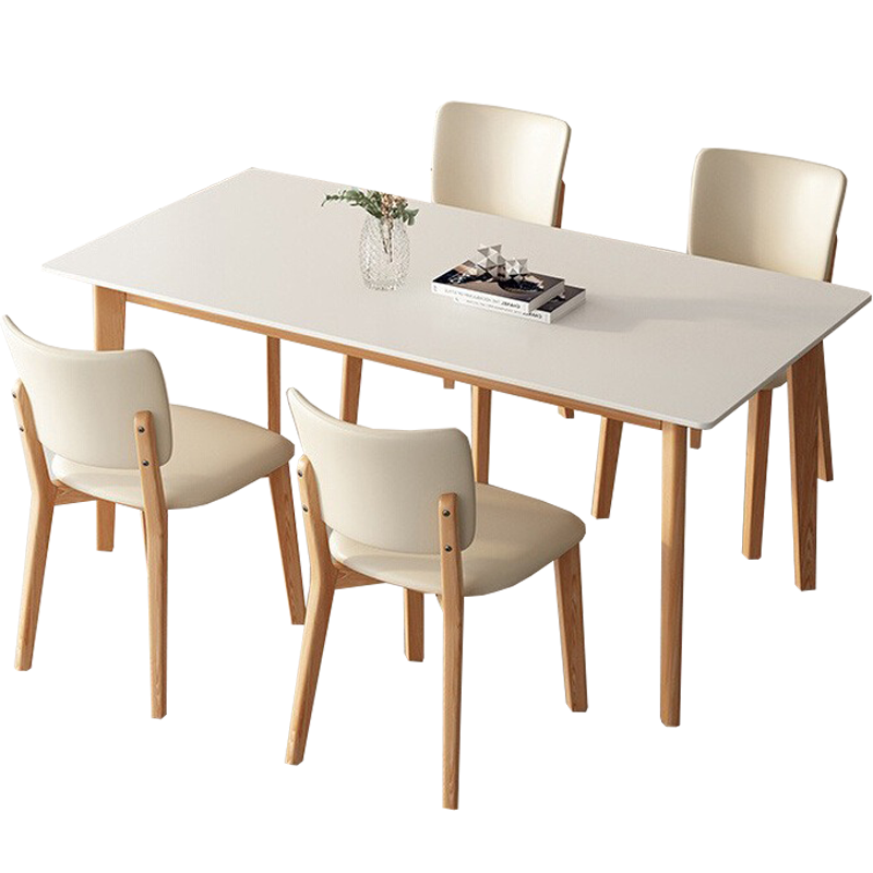 汐餐桌椅1.6米桌+4椅套