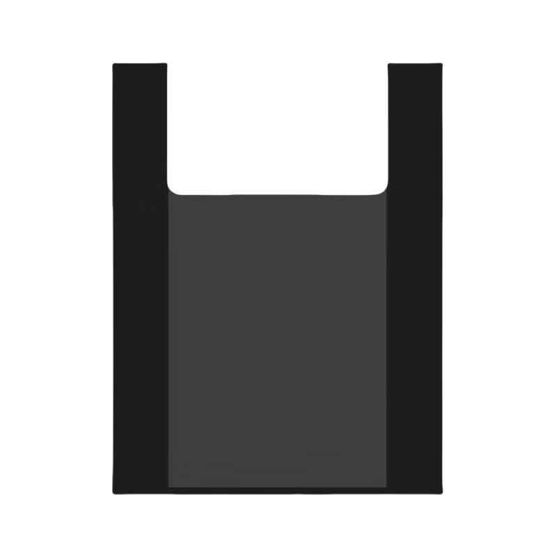 嘉加绿 GN1003特厚全生物降解背心垃圾袋55*65cm(黑色)单面3.5丝 15只/卷 2卷/盒