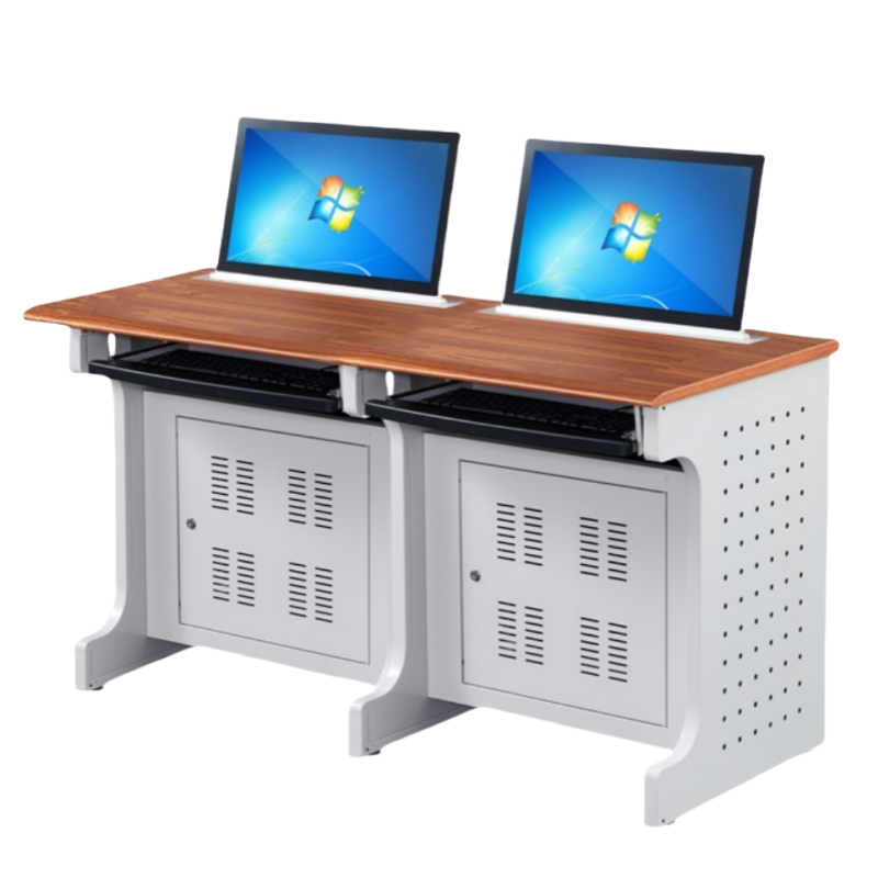 铭思达升降电脑桌双人位张