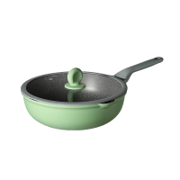 炊大皇炒锅能煎能炒省油健康不粘锅竹青石不粘炒锅CG30ZQ