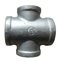 百里才 镀锌四通 DN15 个