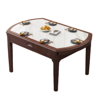 铭思达实木餐桌1.35米张