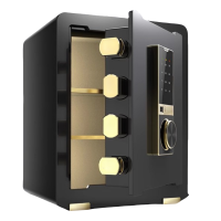 智叶舟保险箱指纹密码380*310*450mm台