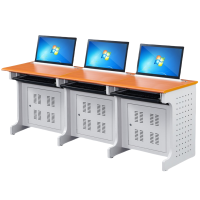 铭思达升降桌三人位张
