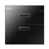 美的(Midea)消毒柜嵌入式家用100L大容量二星级高温碗柜 高颜值智能手机远程MXV-ZLP90Q15S