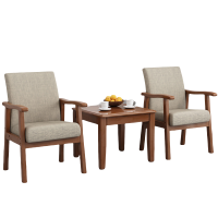 华立伟洽谈桌接待桌一桌二椅套