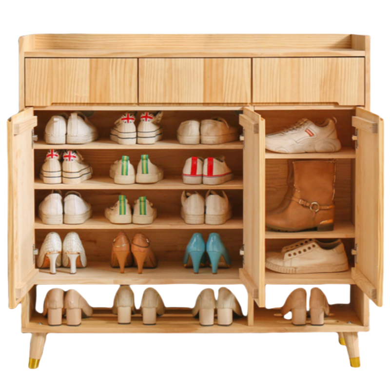 豫龙都鞋柜三门个