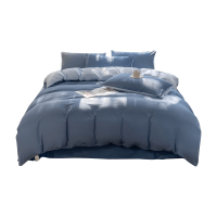 伊伊爱 抗震防洪应急救灾水洗磨毛双拼三件套