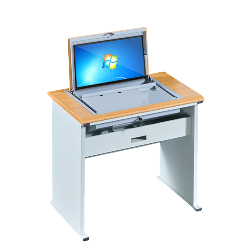 铭思达翻转电脑桌单人位张