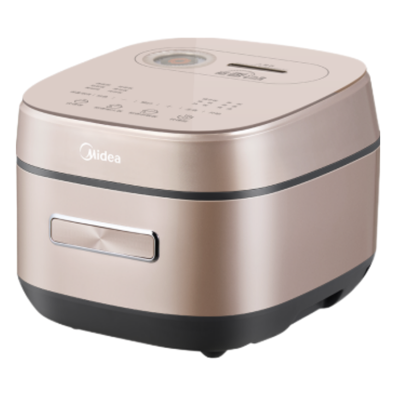 美的(Midea)电饭煲电饭锅0涂层风动稻香4升4-5人无涂层 IH加热不锈钢内胆家用多功能米饭锅MB-HS453S