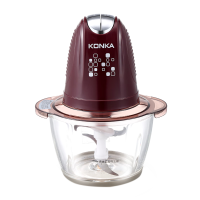 康佳绞肉机1.5L家用多功能辅食碎肉机KGJR-151A