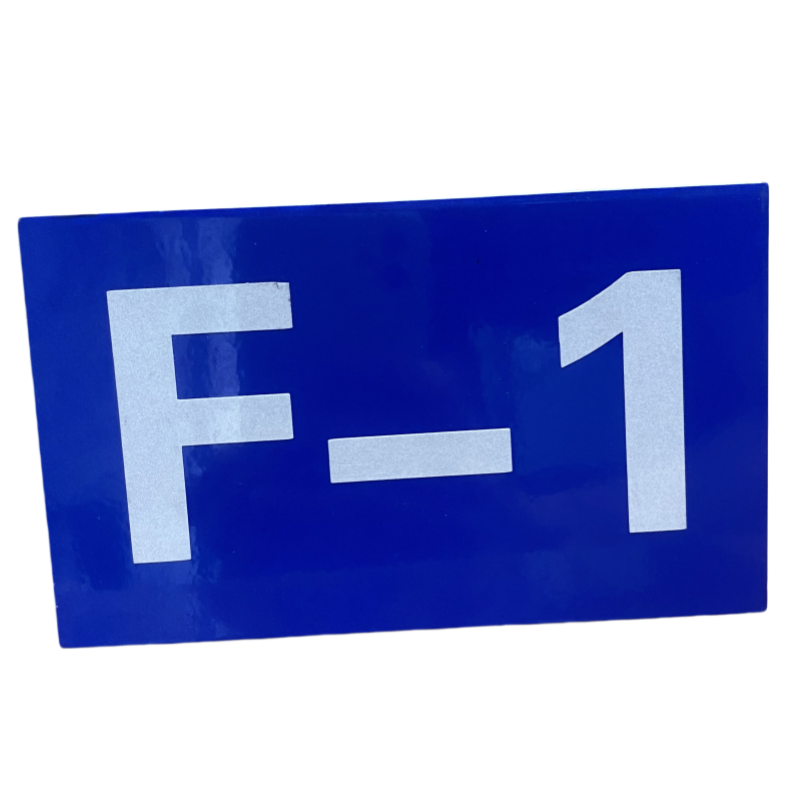 宏鑫晟志 方向盒基础反光牌 150*80mm 个