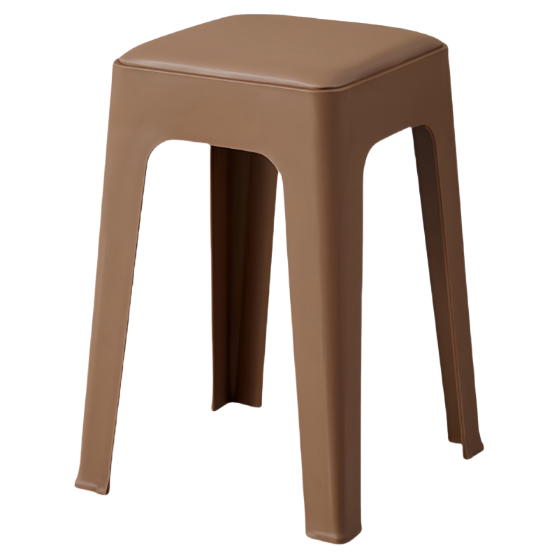 晨磊 塑料凳 47*32*28cm(棕色) 个