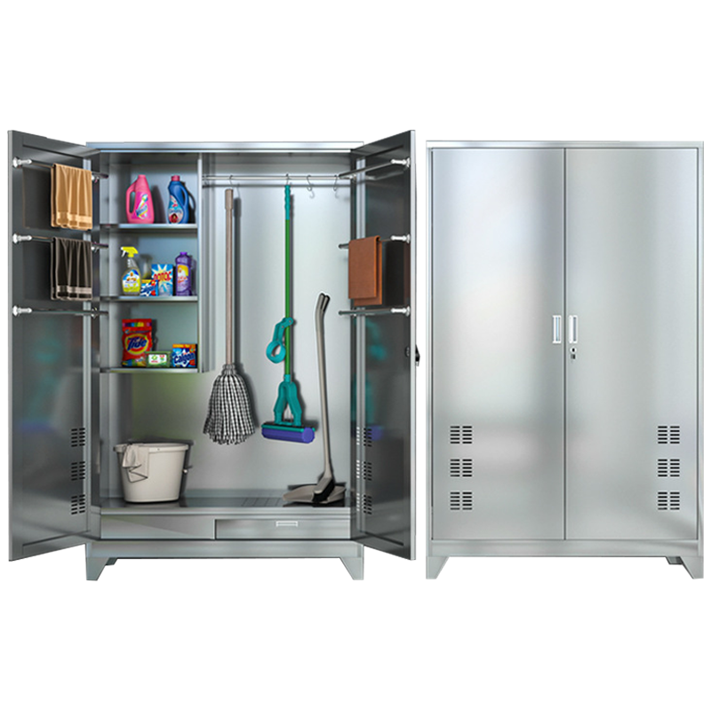 攸 304不锈钢清洁柜 400*1200*1800mm 台